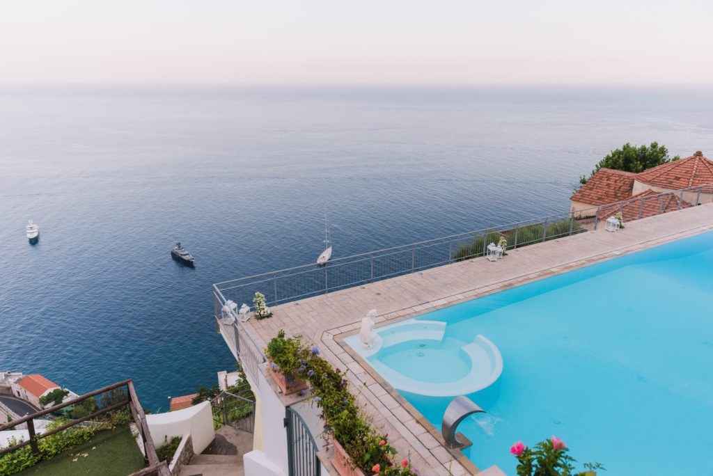 Amalfi wedding venue panoramic